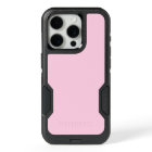 Breast cancer awareness clear light pink girly