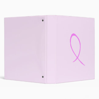 Breast Cancer Awareness Customizable Binder