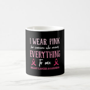 Breast Cancer Awareness Family Friends Support Coffee Mug