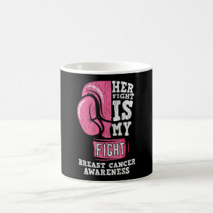 Breast Cancer Awareness Family Friends Support Coffee Mug
