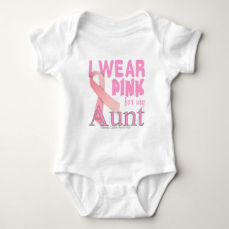 Breast Cancer Awareness for Aunt Baby Bodysuit