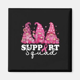 Breast Cancer Awareness For Women Gnomes Support S Magnet