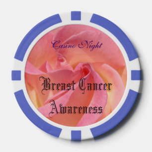 Breast Cancer Awareness Funraiser Casino Night Poker Chips