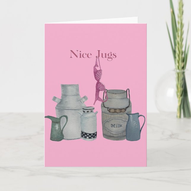 Breast cancer awareness greeting card (Front)