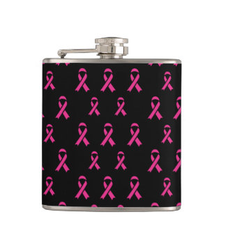 Breast Cancer Awareness Hip Flask