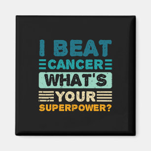 Breast Cancer Awareness I Beat Cancer What's Your  Magnet