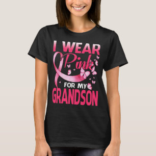 Breast Cancer Awareness I Wear Pink For My GRANDSO T-Shirt