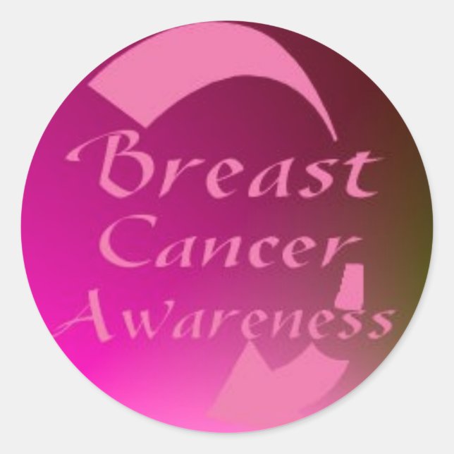 Breast Cancer Awareness III Sticker (Front)