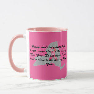 Breast Cancer Awareness in New York  Mug