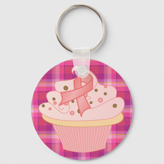 Breast Cancer Awareness Keychain (Front)
