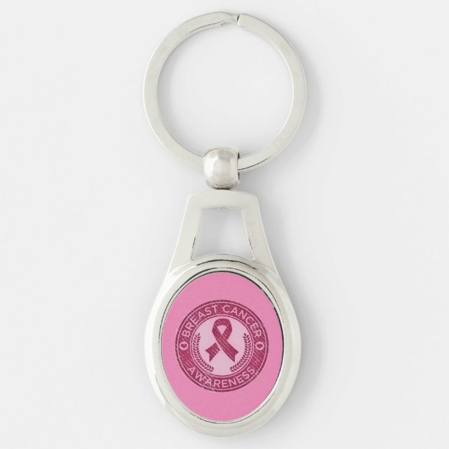 Breast Cancer Awareness Keychain (Front)