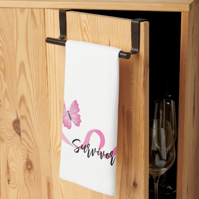 Breast Cancer Awareness Kitchen Towel (Thirds Fold)