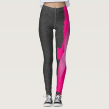 Breast Cancer Awareness Leggings