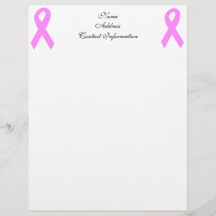 Breast Cancer Awareness Letterhead