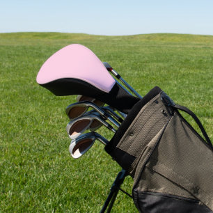 Breast cancer awareness light pink plain cute golf head cover