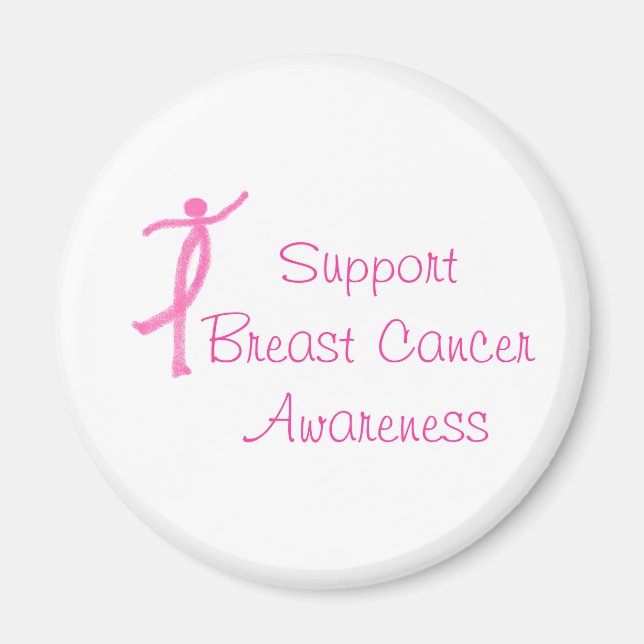 Breast Cancer Awareness Magnet (Front)