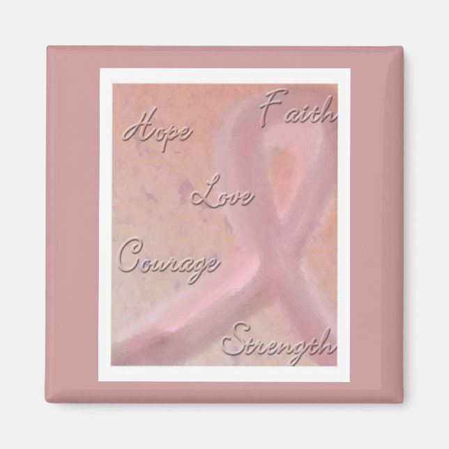 Breast Cancer Awareness Magnet (Front)