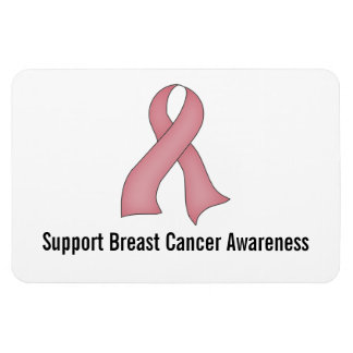 Breast Cancer Awareness (medium pink) Magnet
