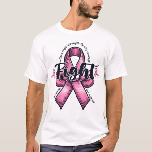 Breast Cancer Awareness Men Fight Breast Cancer T-Shirt