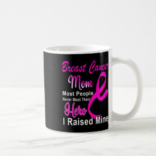 Breast Cancer Awareness Mom Breast Cancer Warrior Coffee Mug