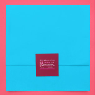 Breast Cancer Awareness Month Design Square Sticker