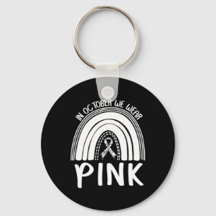 Breast Cancer Awareness Month Keychain