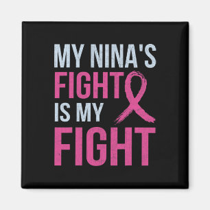 Breast Cancer Awareness Month My Nina's Fight Is M Magnet