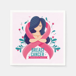 Breast Cancer Awareness Month Napkin