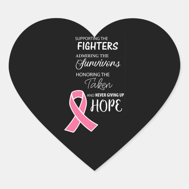 breast cancer awareness month stickers (Front)