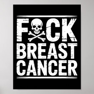 Breast Cancer Awareness Month Warrior Fighter Surv Poster