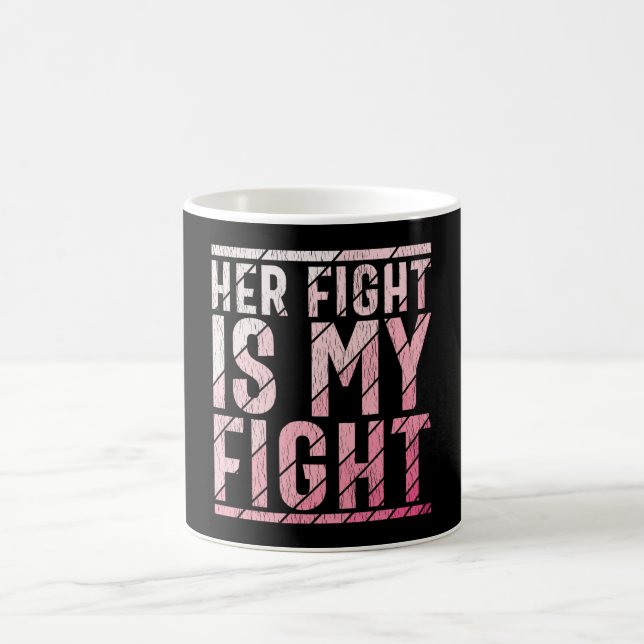 Breast Cancer Awareness Mother Daughter Sister Coffee Mug (Center)