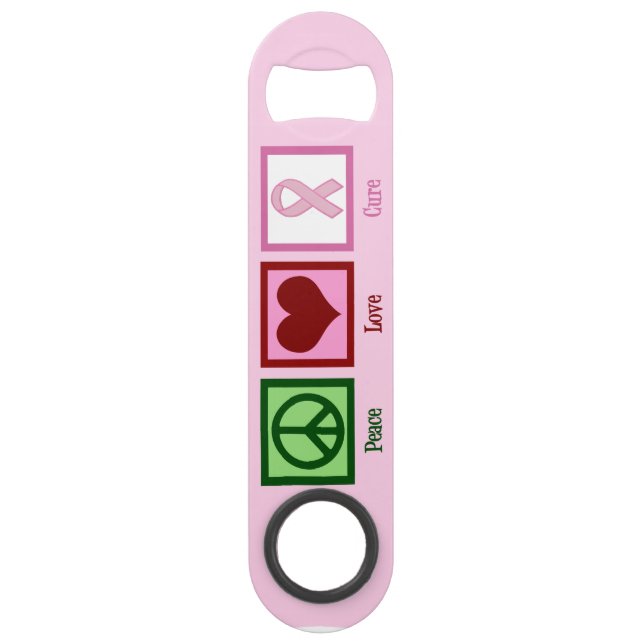 Breast Cancer Awareness Pink Bar Key (Front)