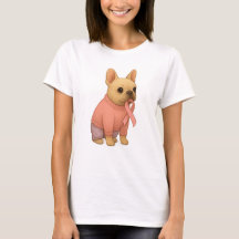 Breast Cancer Awareness Pink Ribbon Shirt | Suppor