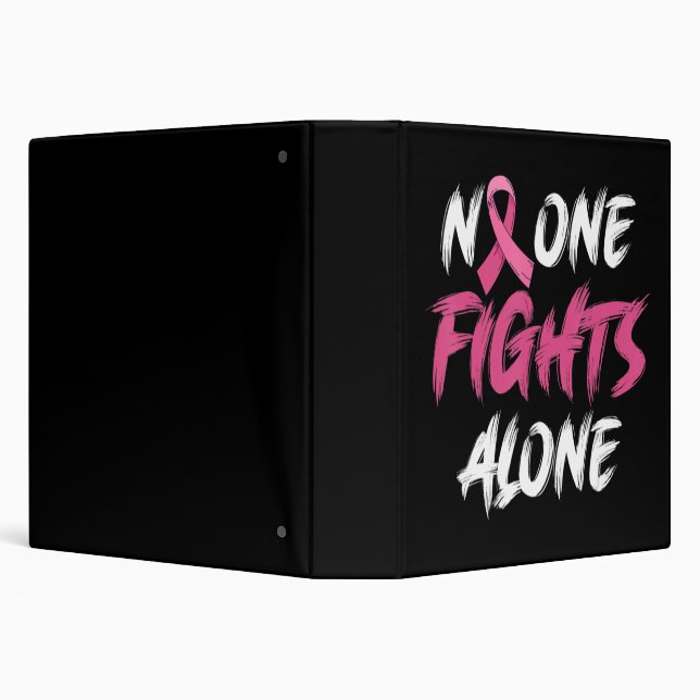 Breast Cancer Awareness Pink Ribbon T-Shirt80  Binder (Background)