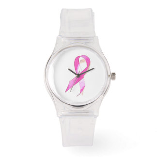 Breast Cancer Awareness, Pink Ribbon Watch