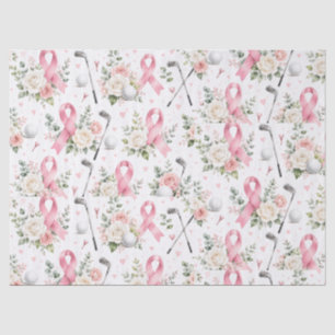 Breast Cancer Awareness Pink Ribbon Wrapping Paper