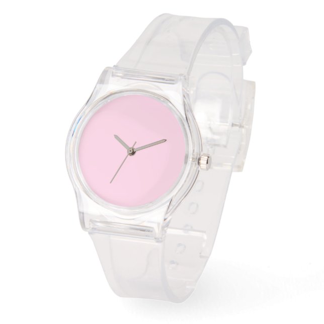 Breast cancer awareness pink stylish cute watch (Angle)