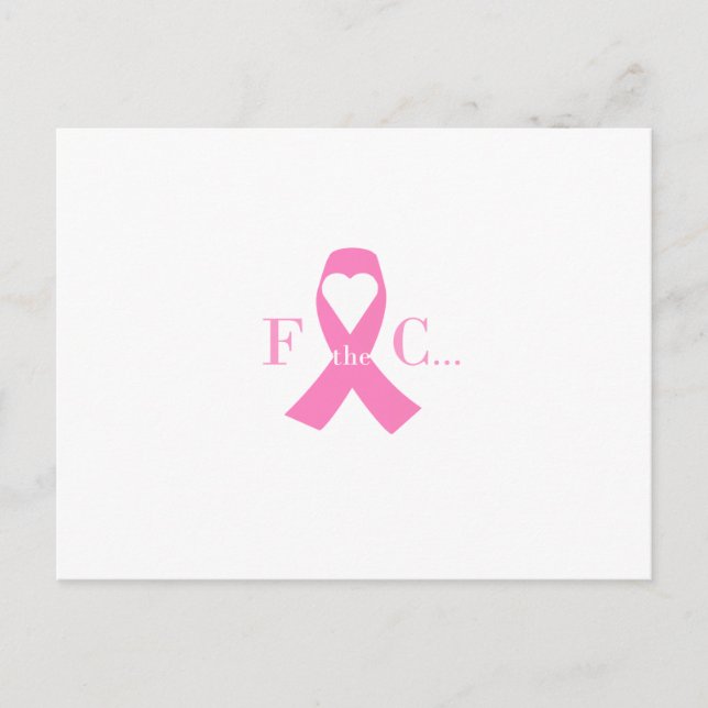 Breast Cancer Awareness Postcard (Front)