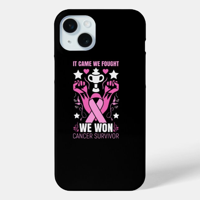 breast cancer awareness quotes Case-Mate iPhone case (Back)