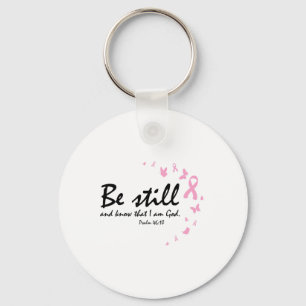 Breast Cancer Awareness Religious Christian Gifts Keychain