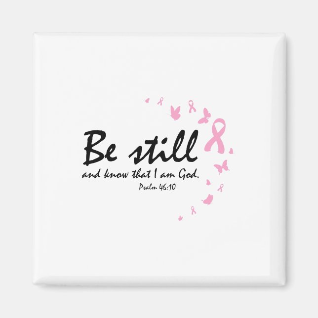 Breast Cancer Awareness Religious Christian Gifts  Magnet (Front)