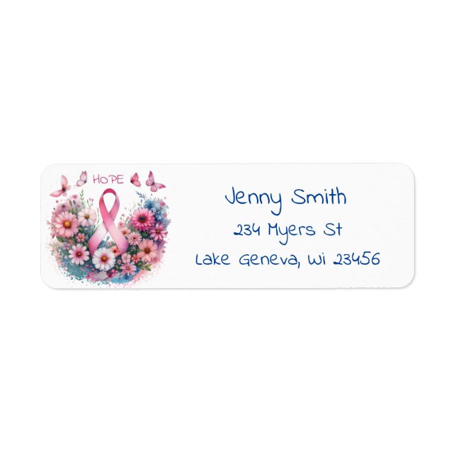 Breast Cancer Awareness Ribbon (Front)