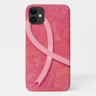 Breast Cancer Awareness Ribbon iPhone 11 Case