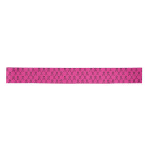 Breast Cancer Awareness Ribbon Satin Ribbon