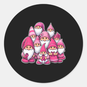 Breast Cancer Awareness Ribbon Women’s Girls  Classic Round Sticker