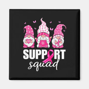 Breast Cancer Awareness Shirt For Women Gnomes Sup Magnet