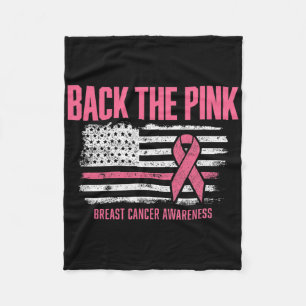 Breast Cancer Awareness Shirts Ck The Pink Breast Fleece Blanket