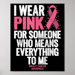Breast Cancer Awareness Shirts For Family Breast C Poster
