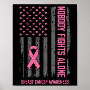 Breast Cancer Awareness Shirts Support Family Brea Poster