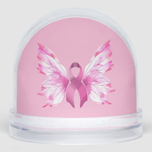 Breast Cancer Awareness  Snowglobe
